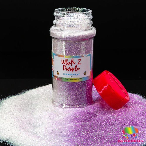 The Glitter Guy - White 2 Purple - Create With 614