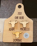 Our Herd  Ornament