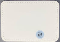 Sublimato Sublimation Leatherette Faux Leather Patch Rectangle 3.5" x 2.5" with Adhesive