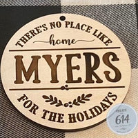 No Place Like Home Name 2021 Ornament