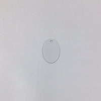 Sublimation Aluminum Oval Keychain