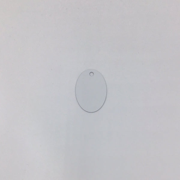 Sublimation Aluminum Oval Keychain