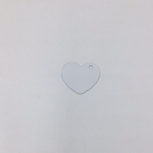 Sublimation Aluminum Heart Keychain