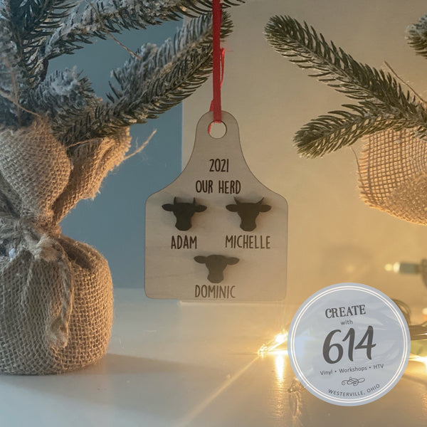 Our Herd  Ornament