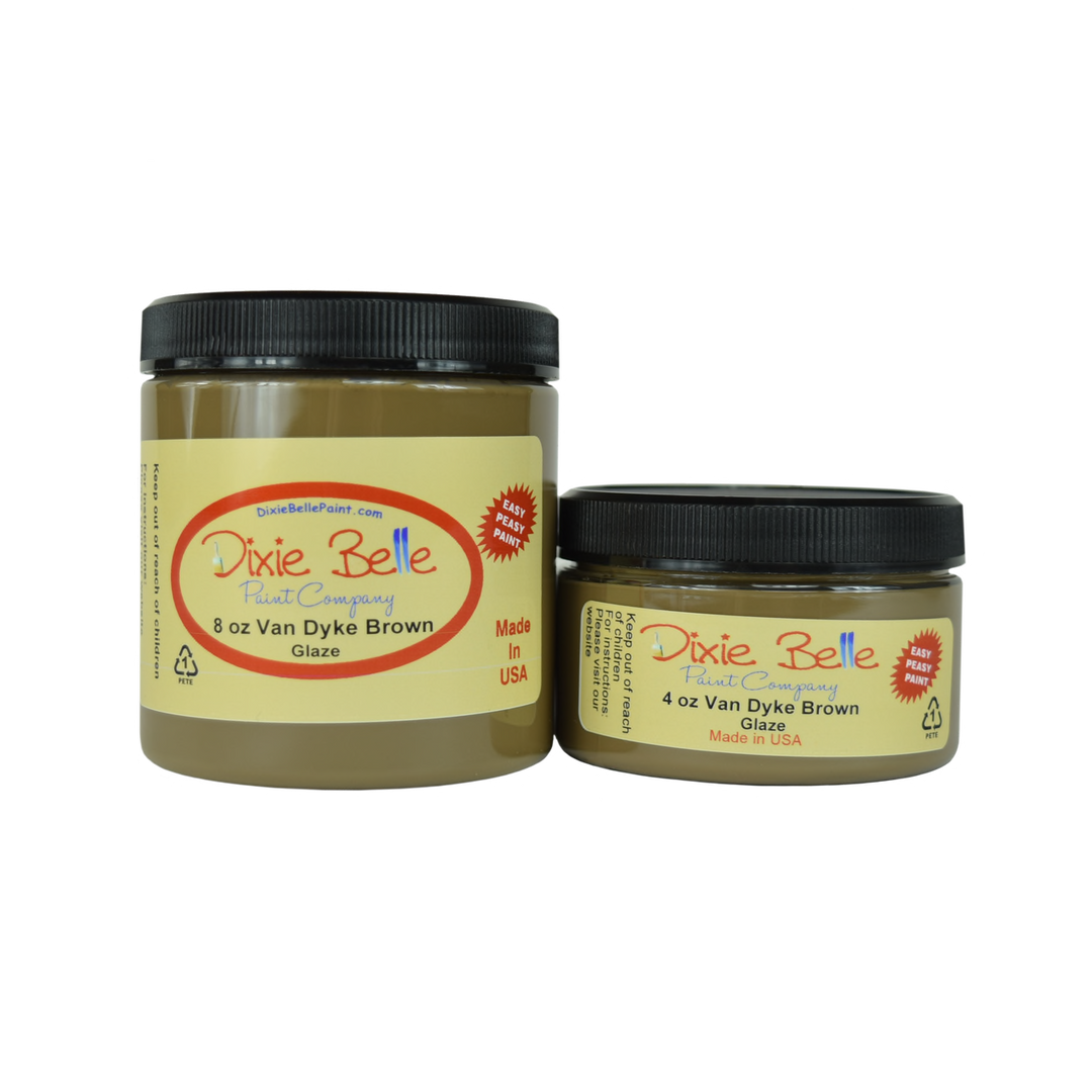 Dixie Belle Glaze - Van Dyke Brown - Create With 614