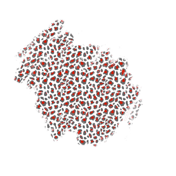 Red Gray Grunge  - Digital File ONLY